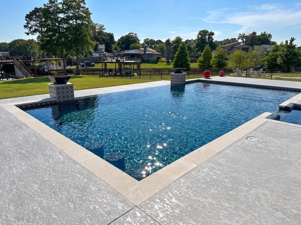 Rivers Edge Pools build
