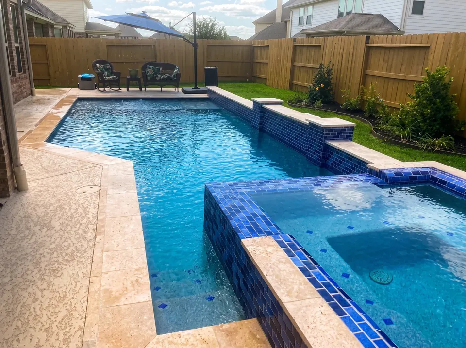 Rivers Edge Pools build